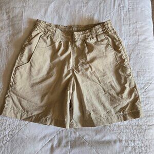 Boys Light Tan Columbia Swimtrunks Size 8